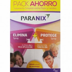 Pack paranix  spray antipiojos 60 ml + protect spray 100 ml