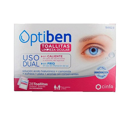 IVISION TOALLITAS OFTALMICAS ACTIVAS 20 TOALLITAS - Higiene ocular