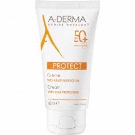 A-derma protect crema de muy alta protección SPF 50+ 40 ml