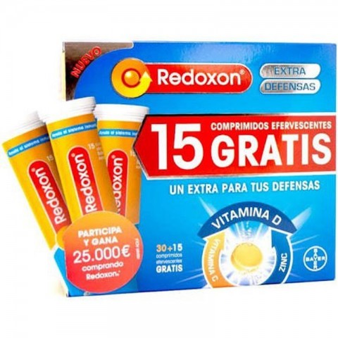 redoxon comprimidos efervescentes 30 + 15