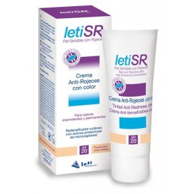 leti sr crema tratante rojeces color 40 ml