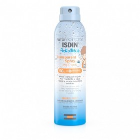 Fotoprotección Transparente Wet Skin Isdin SPF 50 250 ml