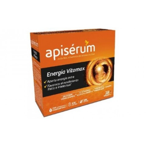 apiserum energia vitamax 18 viales