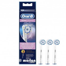 Oral B Recambio de Cabezales Sensi UltraThin 3 Unidades