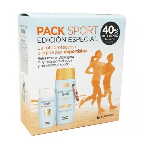 pack isdin fotoproteccion fusion water fusion gel