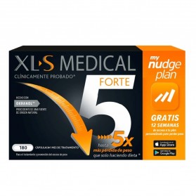 XLS Medical Forte 5 180 cápsulas Nudge Plan