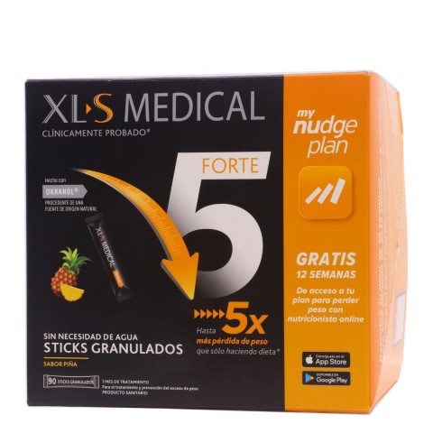 XLS Medical Forte 5 90 Sticks Granulados Nudge Plan