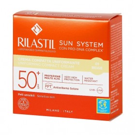 Rilastil Sun System Crema Compacta spf 50+ Color Beige