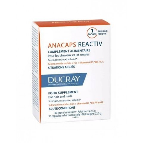 Anacaps Expert Ducray 30 cápsulas