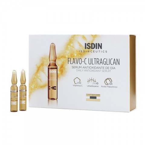 Isdinceutics FLAVO-C ultraglican 30 ampollas  2 ml