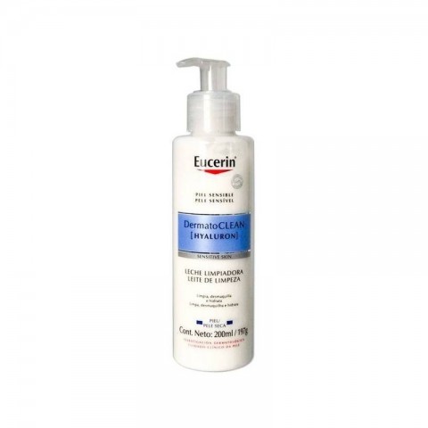 Eucerin Limpiador Facial Dermatoclean Emulsión Suave 200 ml