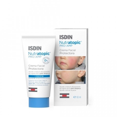 Nutratopic PRO-AMP crema facial piel atópica 50 ml