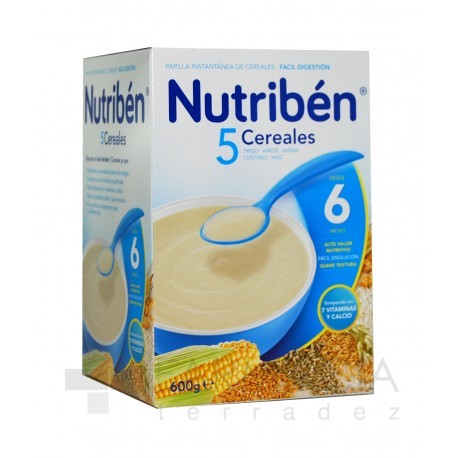Nutribén® 5 Céréales fibres - Nutriben International